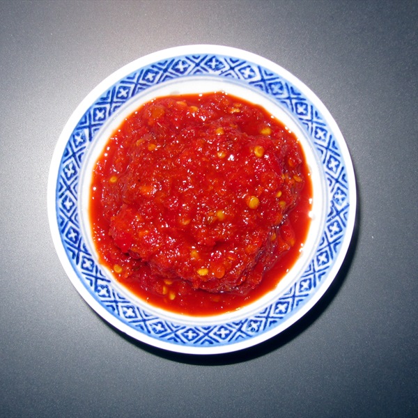 Knoblauch-Chili Würzpaste