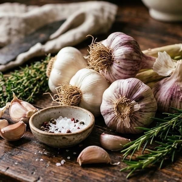 Knoblauch Kräuter Salz